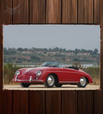 Металлическая табличка Porsche 356A 1600 Speedster 571